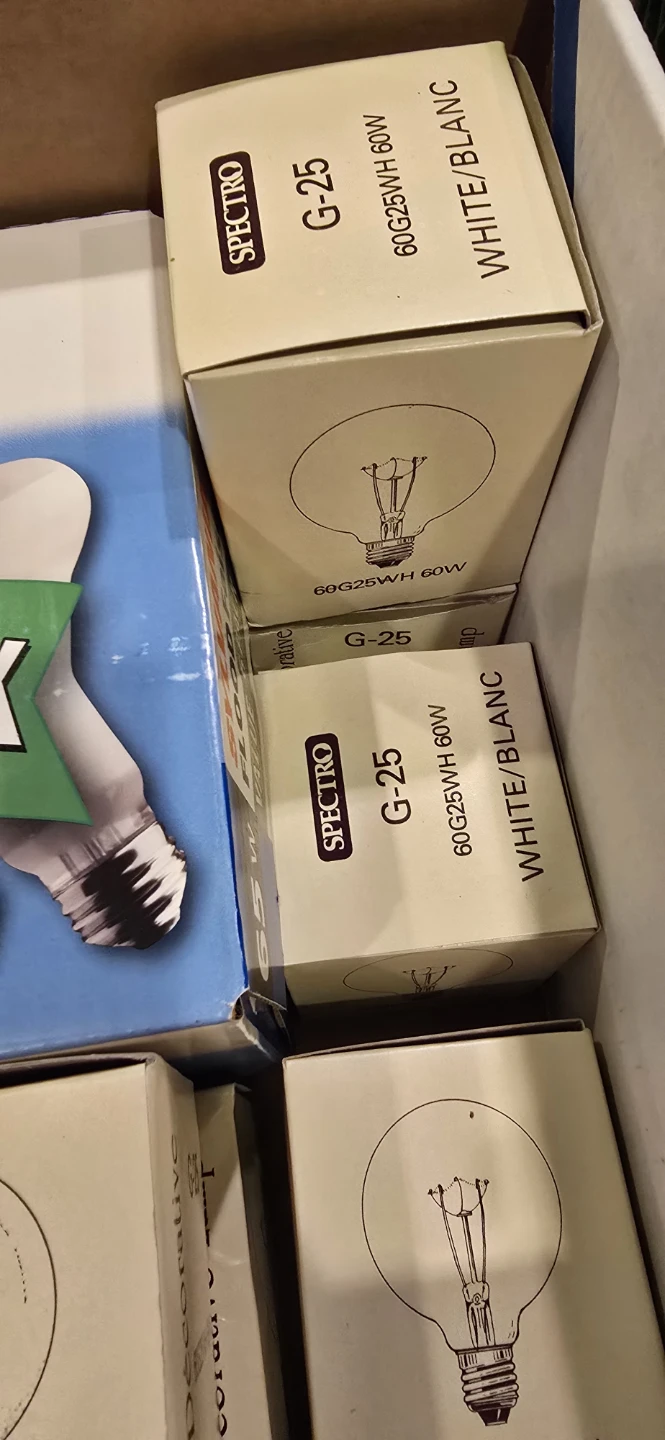 Sylvania Flood Light Bulbs (65W) and Spectro G-25 Light Bulbs - photo 3