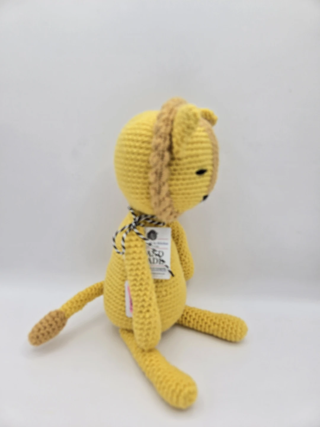 Hand Crocheted Lion. - photo 2