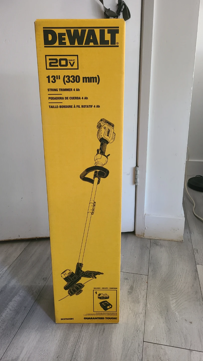 BRAND NEW DEWALT 20V MAX String Trimmer 13" (330 mm) - photo 2