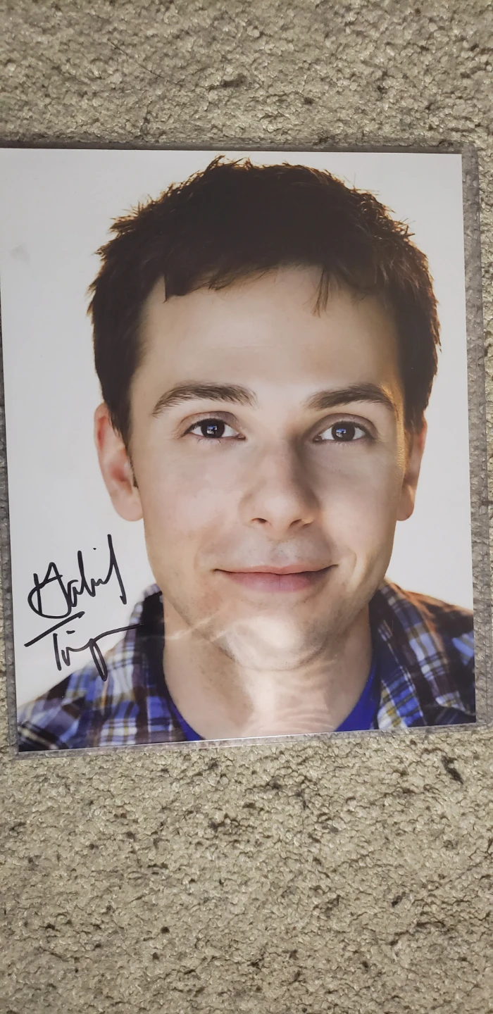 Signed Gabriel Tiger Print (Andy Gallagher on Supernatural)