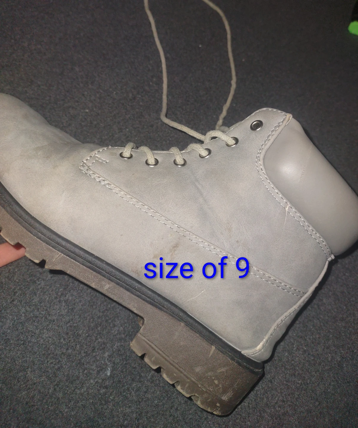 Black Knit Sneakers - Woman's Size 8 - photo 2