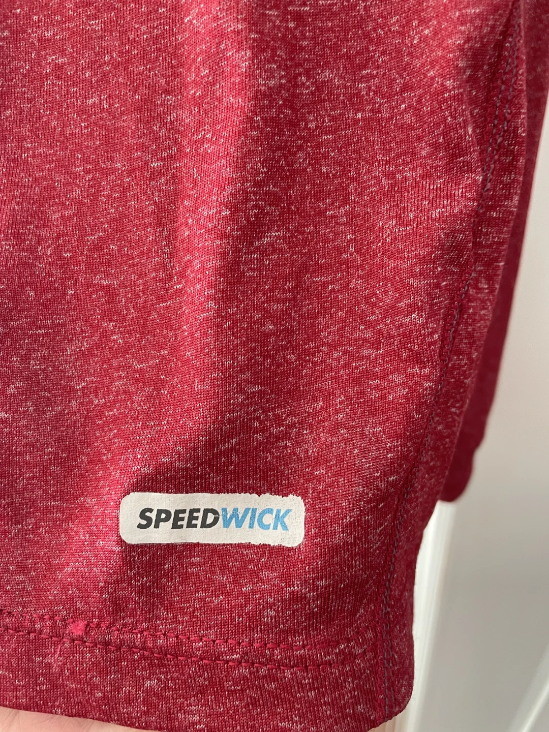 Reebok Long Sleeve Shirt XL Red Speedwick - photo 3