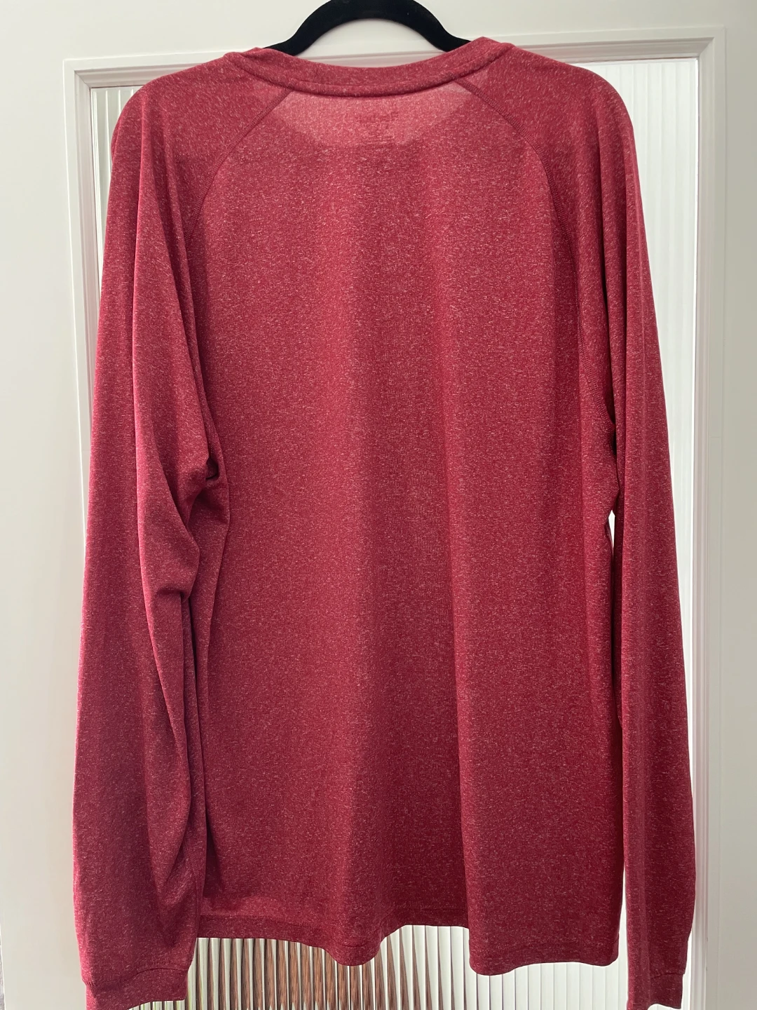 Reebok Long Sleeve Shirt XL Red Speedwick - photo 4