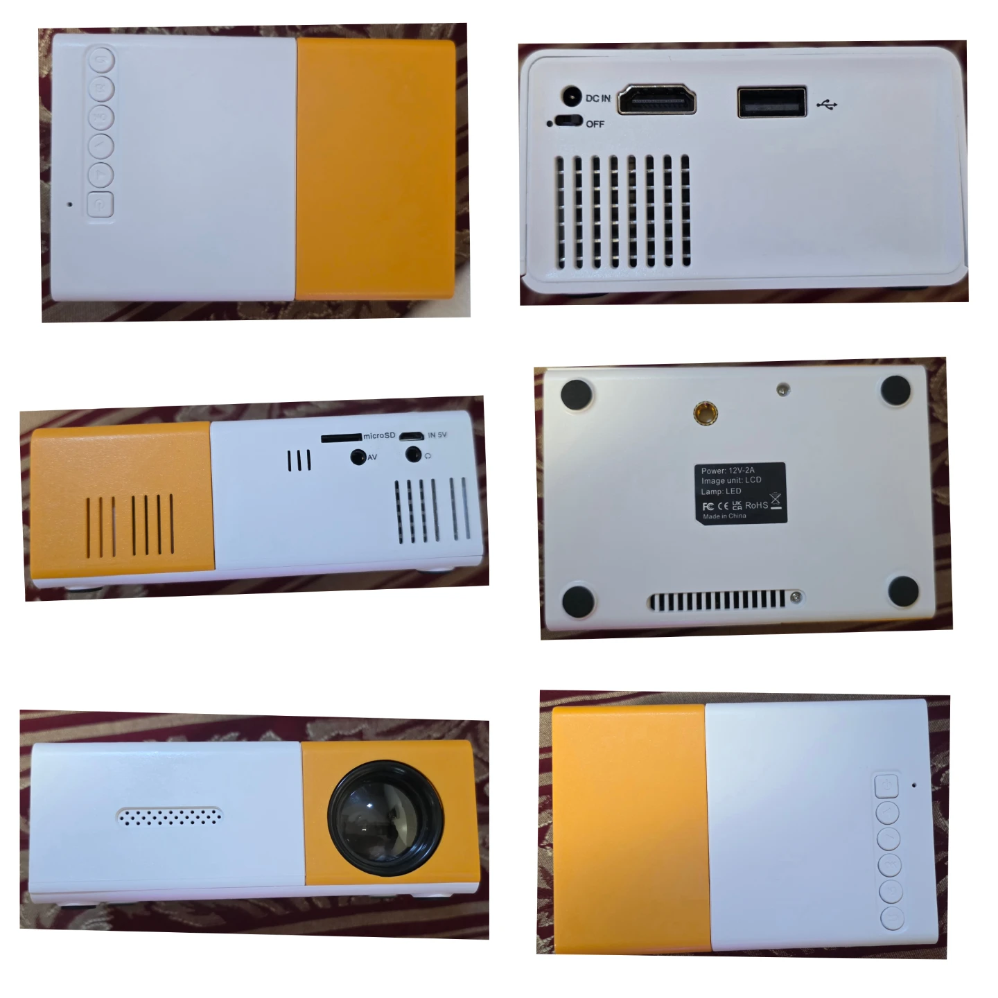 Mini Portable LED Projector – Brand New – for Kids & Parties - photo 2