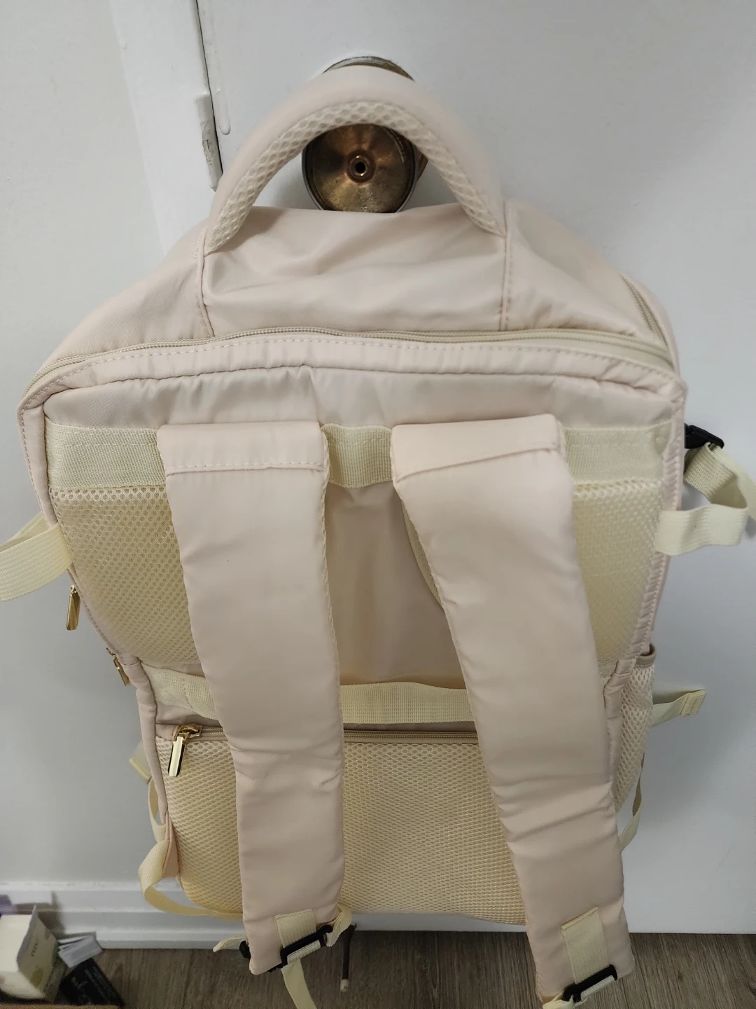 Brand new Light Pink Quilted Backpack - photo 2