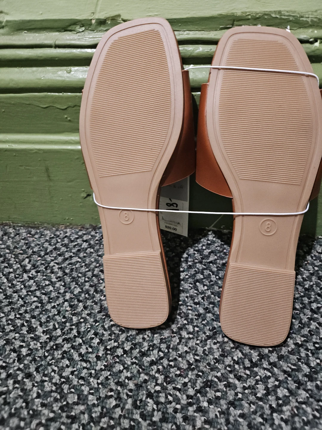 A New Day Women's Slides Size 8 Brown - photo 4