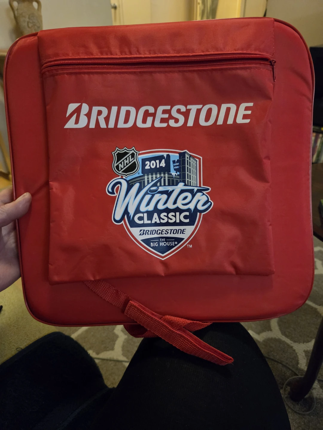 Bridgestone NHL Winter Classic 2014 Seat Cushion & Trading Cards - photo 2