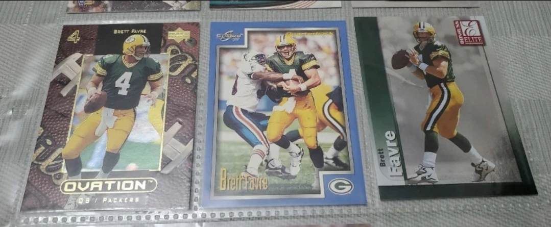 8 Card NFL HOF Brett Favre - photo 4