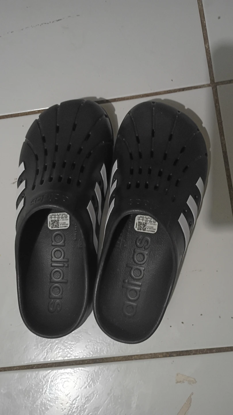 Adidas Black clogs