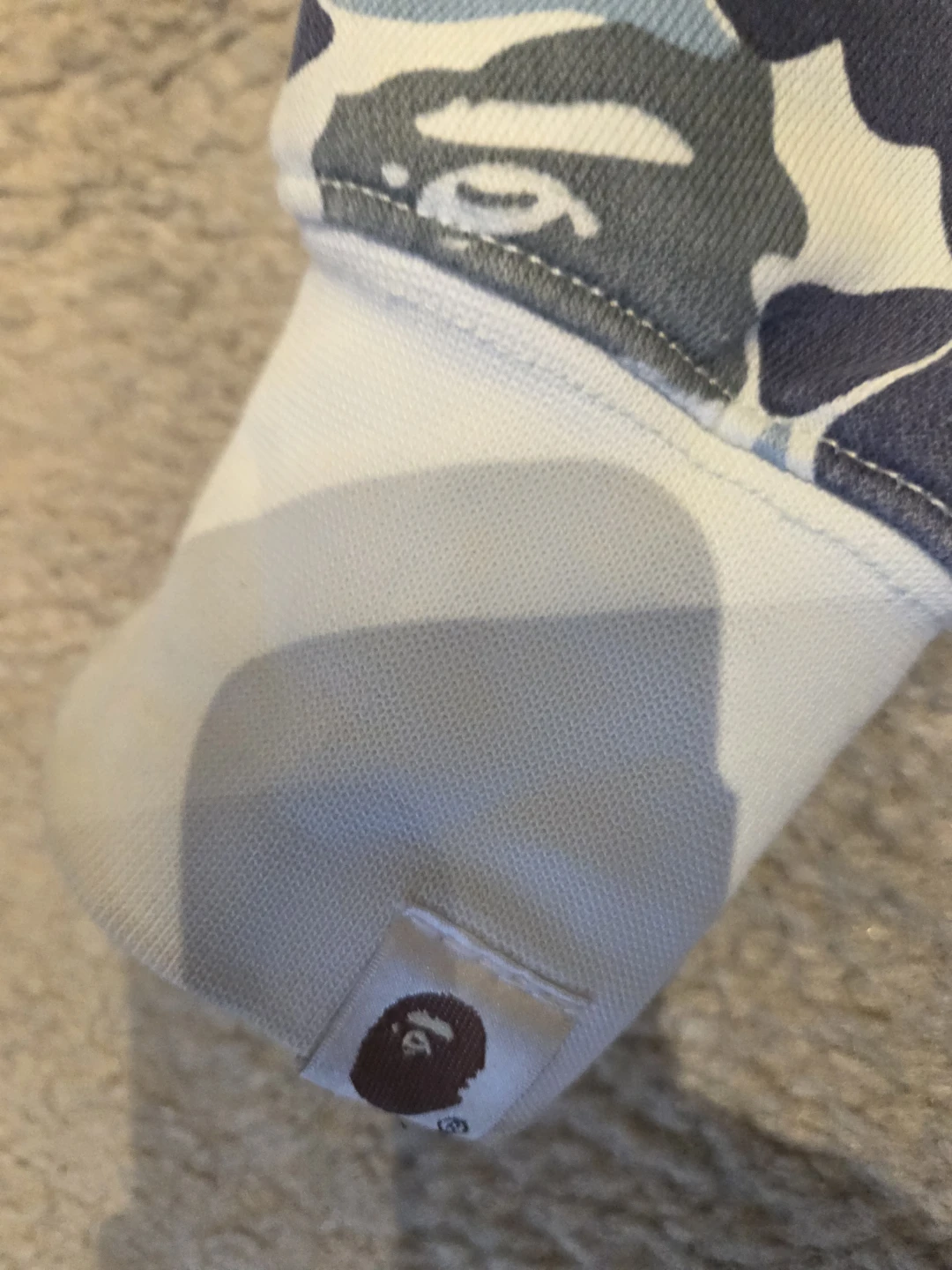Light blue BAPE hoodie - photo 4