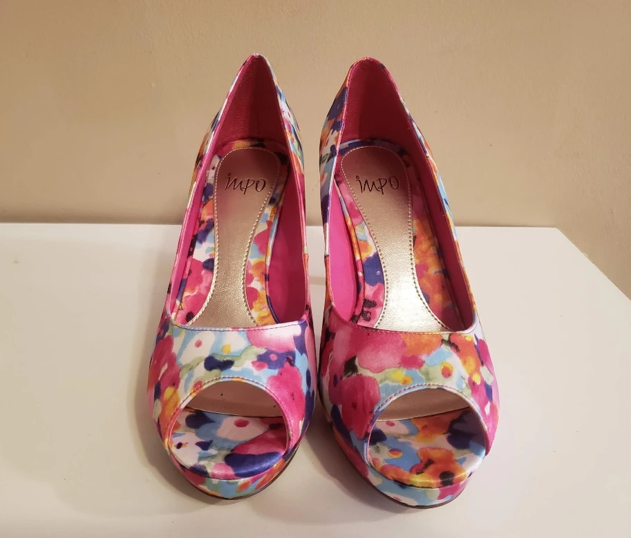 Floral Heels (size 6.5) - photo 3