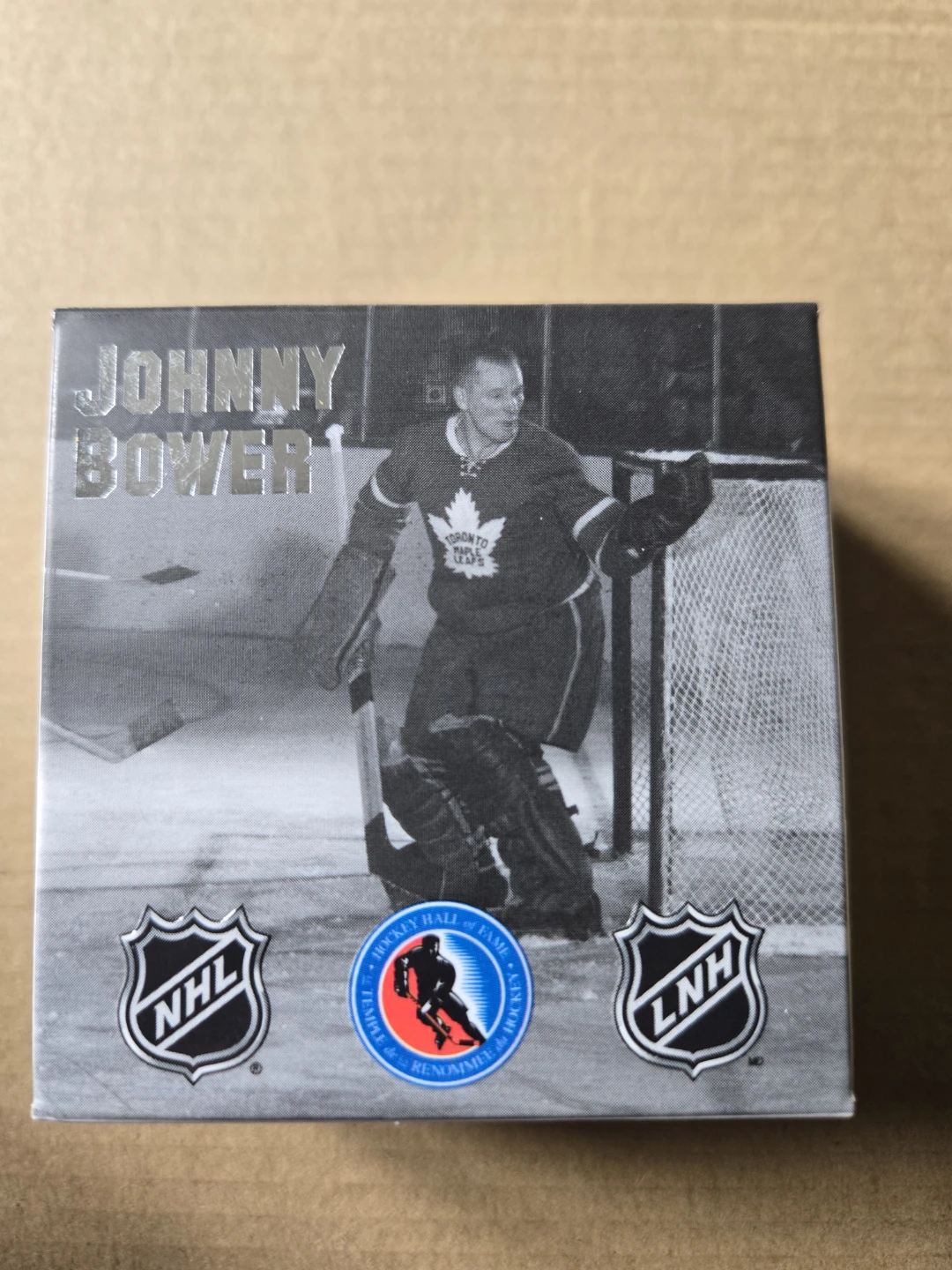 2015 $10 Johnny Bower Fine Silver Coin