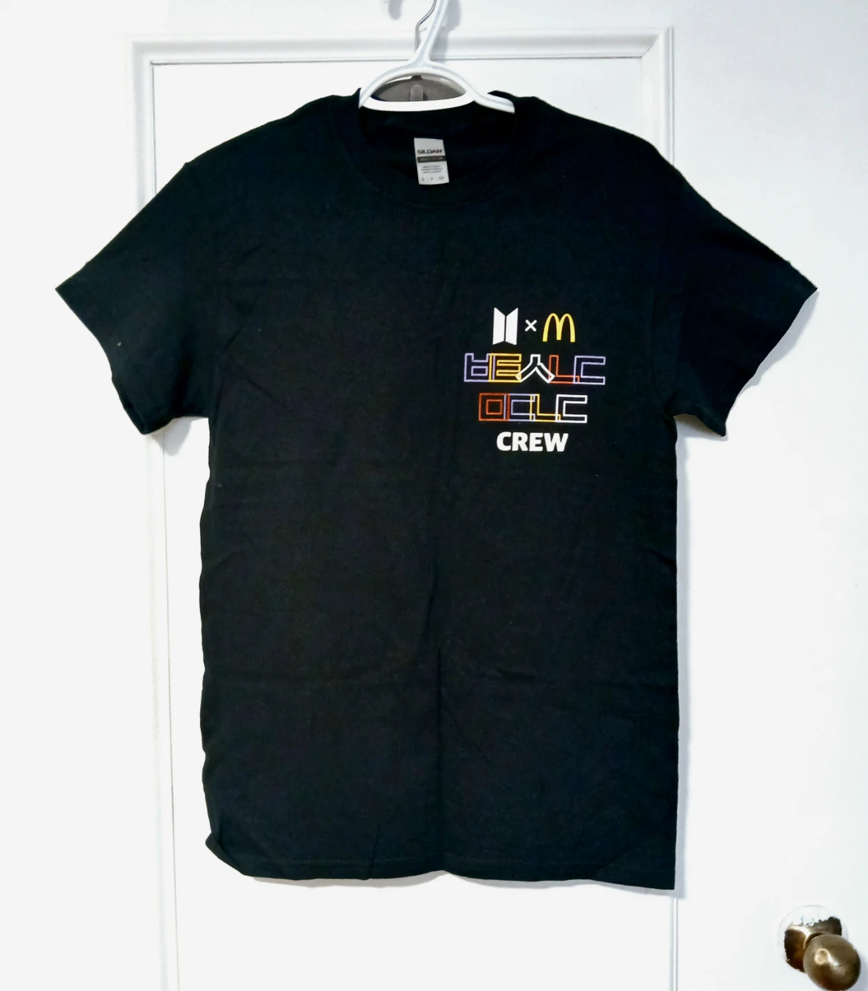 Black Crew Neck T-Shirt Small OCLC McDonald's