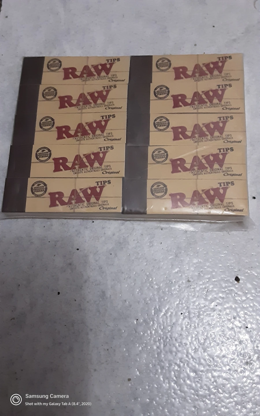 RAW Rolling Tips - Standard Size Vegan