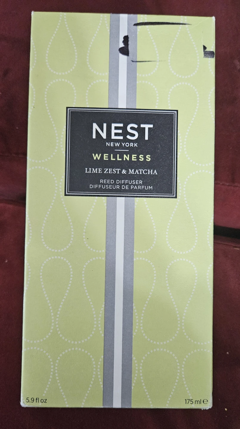 NEST New York Wellness Reed Diffuser - Lime Zest & Matcha