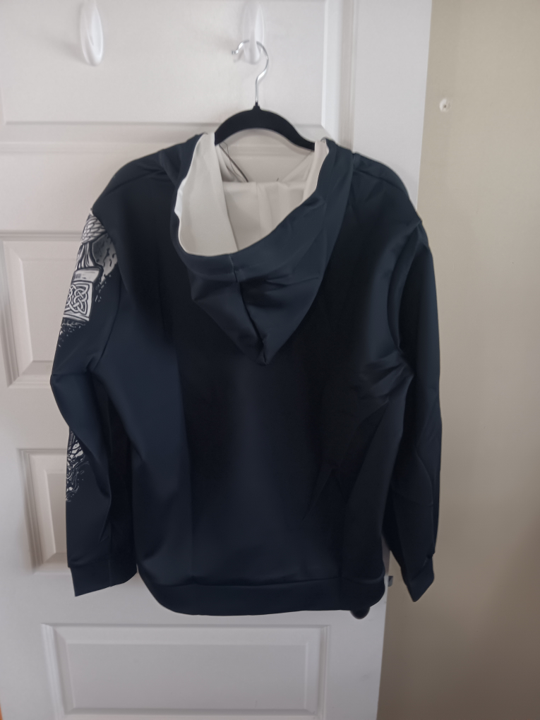 Oulku Graphic Print Zip-Up Hoodie - photo 2