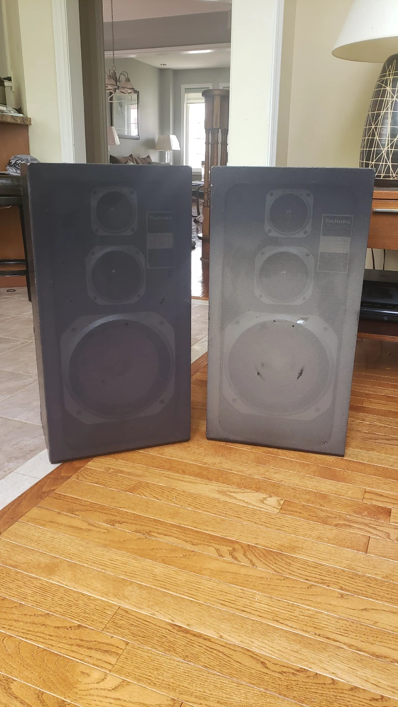 Technics SB-L40 3 Way Speaker System Pair