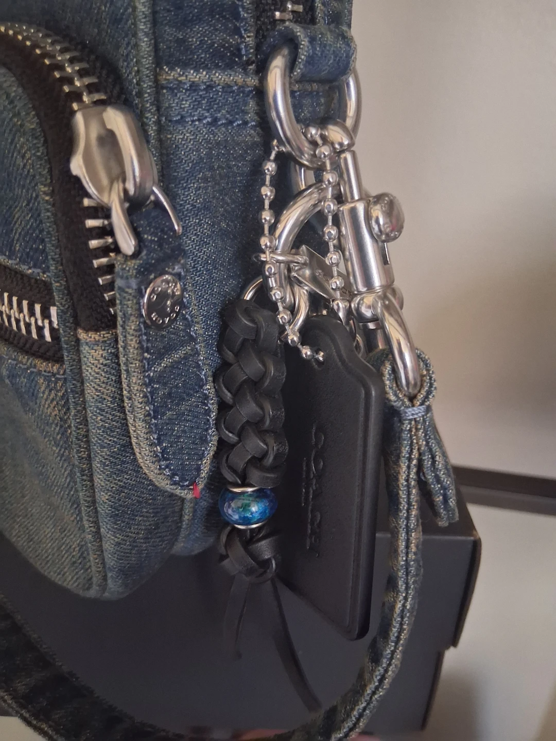 Coach loved Denim Crossbody Bag - photo 3
