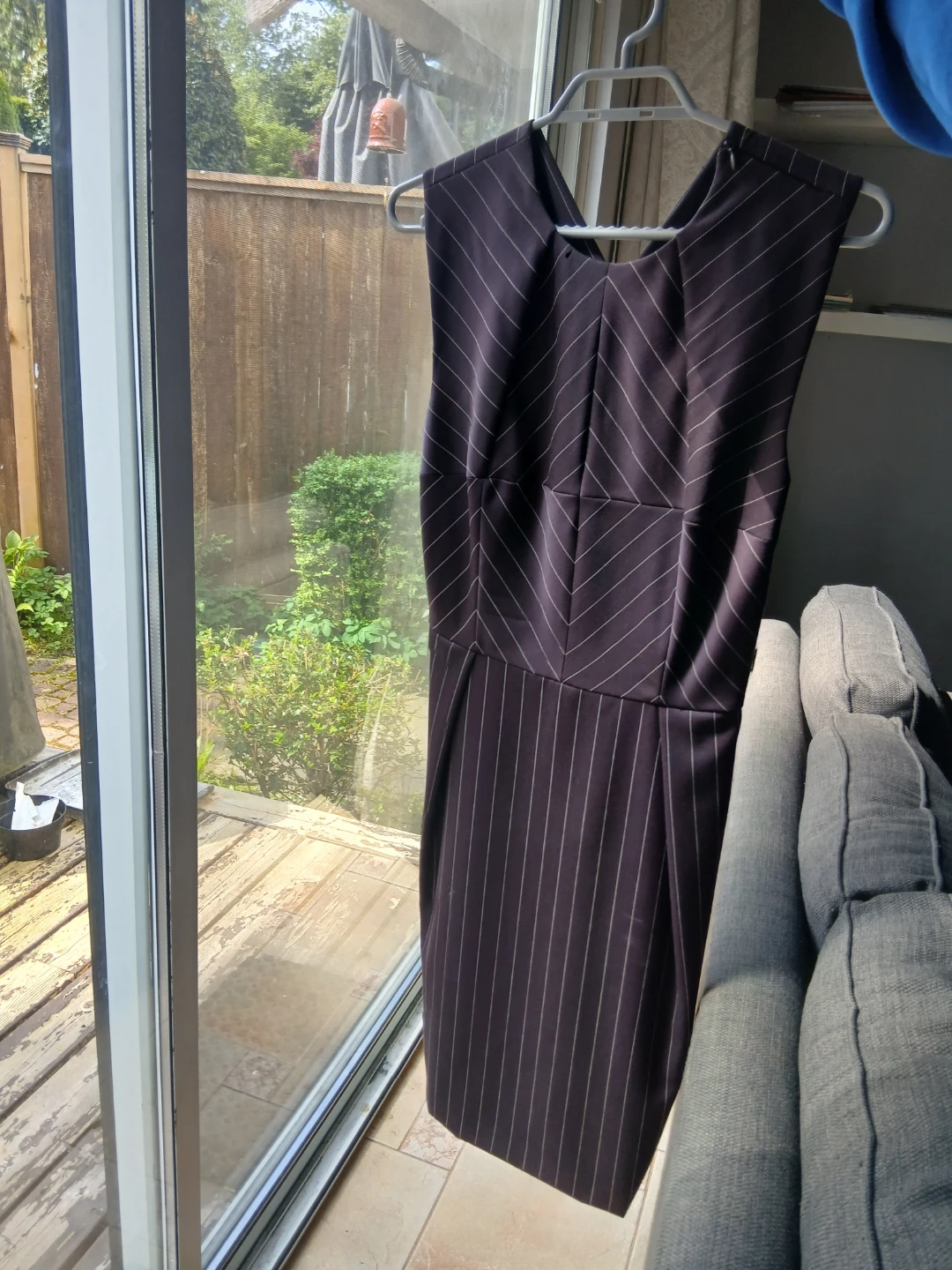 Bottega Veneta Pinstripe Sleeveless Dress - photo 2
