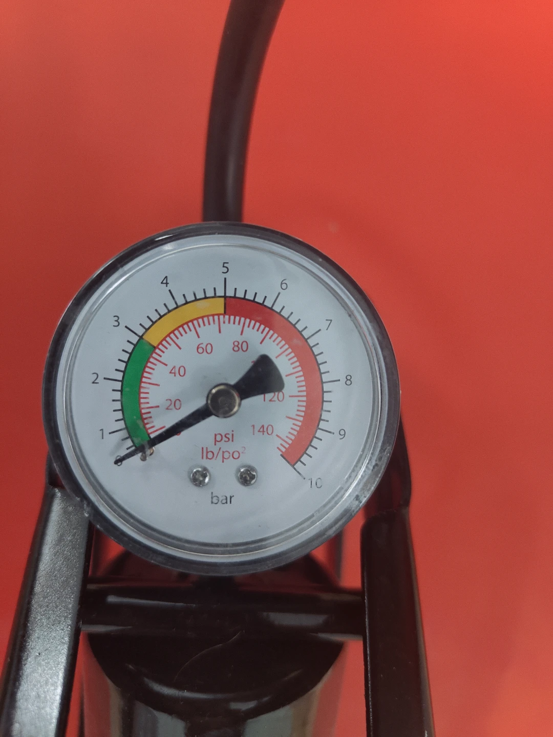 SUPER F LE Foot Pump with Gauge - photo 2