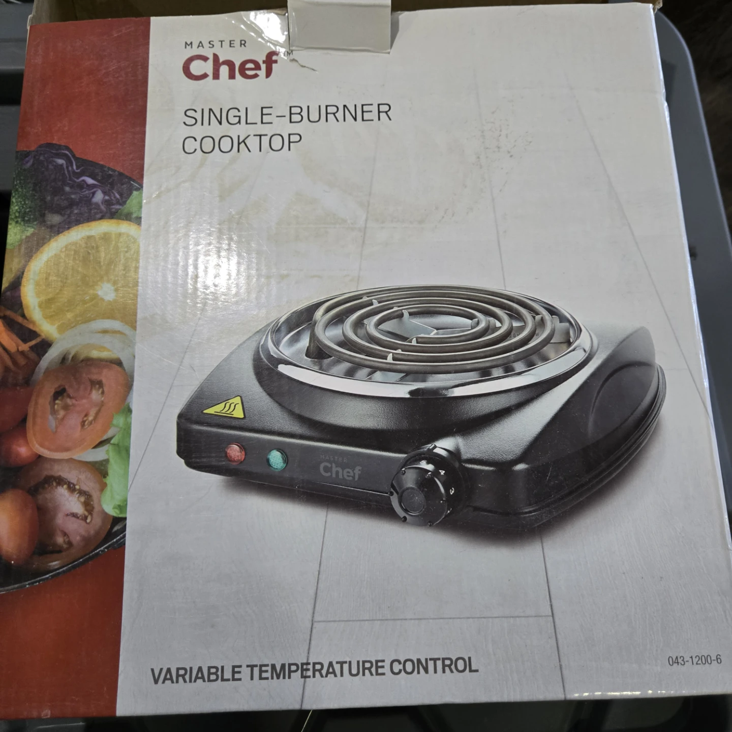 Master Chef Single Burner Cooktop