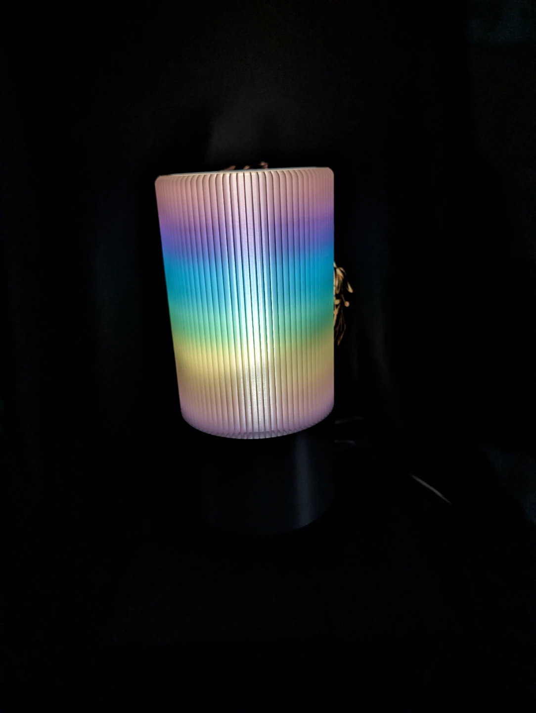 Hand made table Lamp 2 shades - photo 5