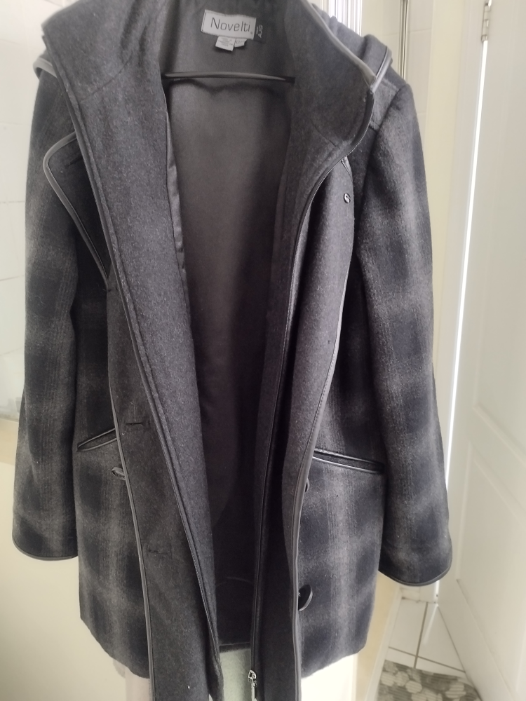 Autumn Jacket with check Design Pre- Cleaned