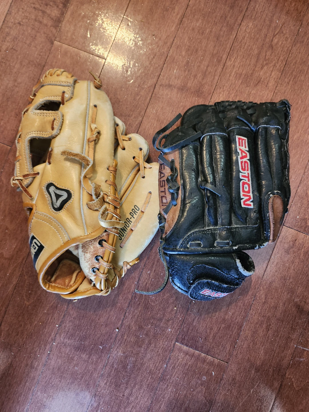 Easton & Canadian Junior-Pro Baseball Gloves