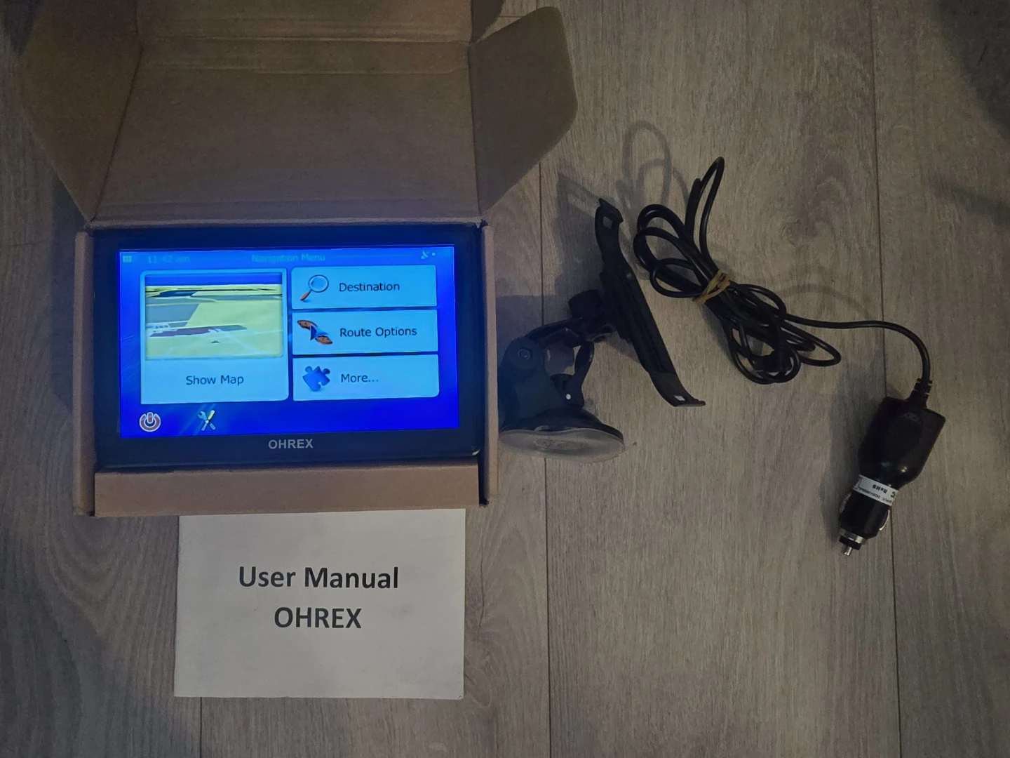 OHREX: GPS Navigation for Car Truck