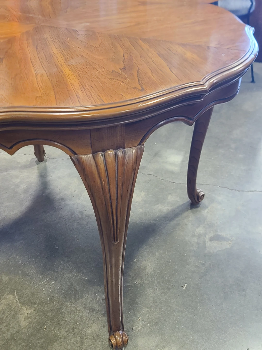 French Provincial Style Wooden Dining Table - photo 2