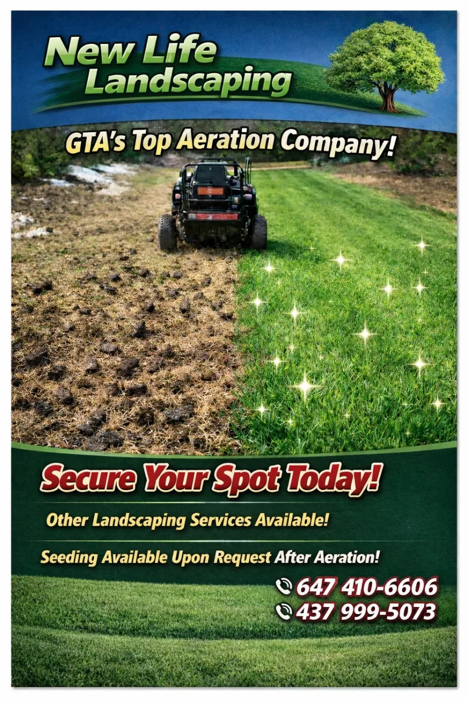 Affordable Landscaping Aeration Services