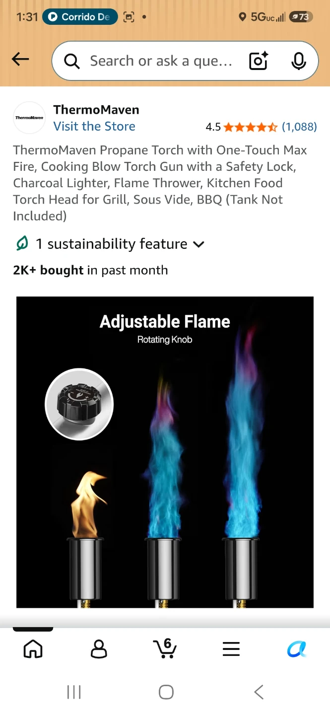ThermoMaven Propane Torch MAX 3272°F - photo 3