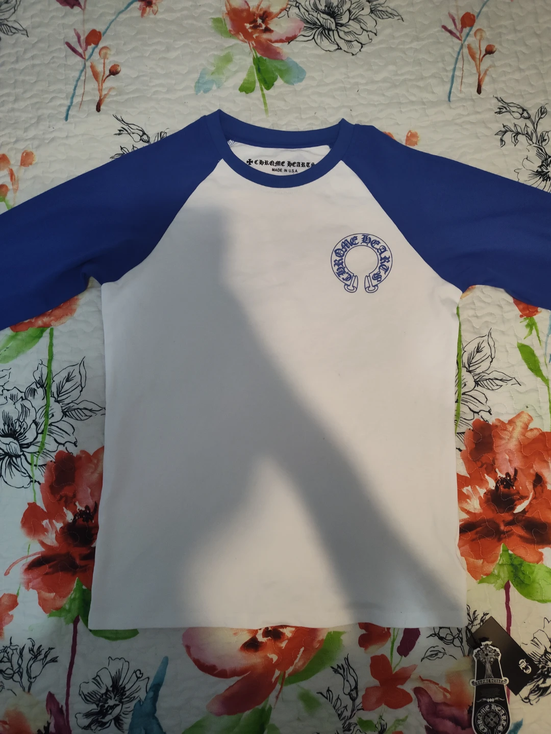 Chrome Hearts Long Sleeve Baseball Tee