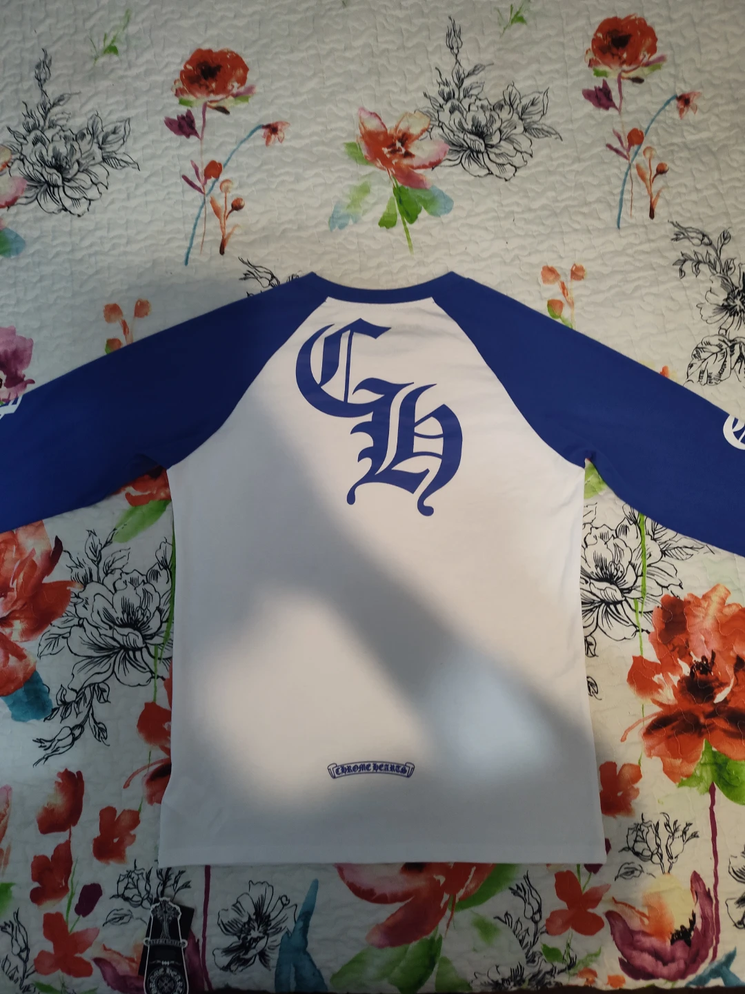 Chrome Hearts Long Sleeve Baseball Tee - photo 2
