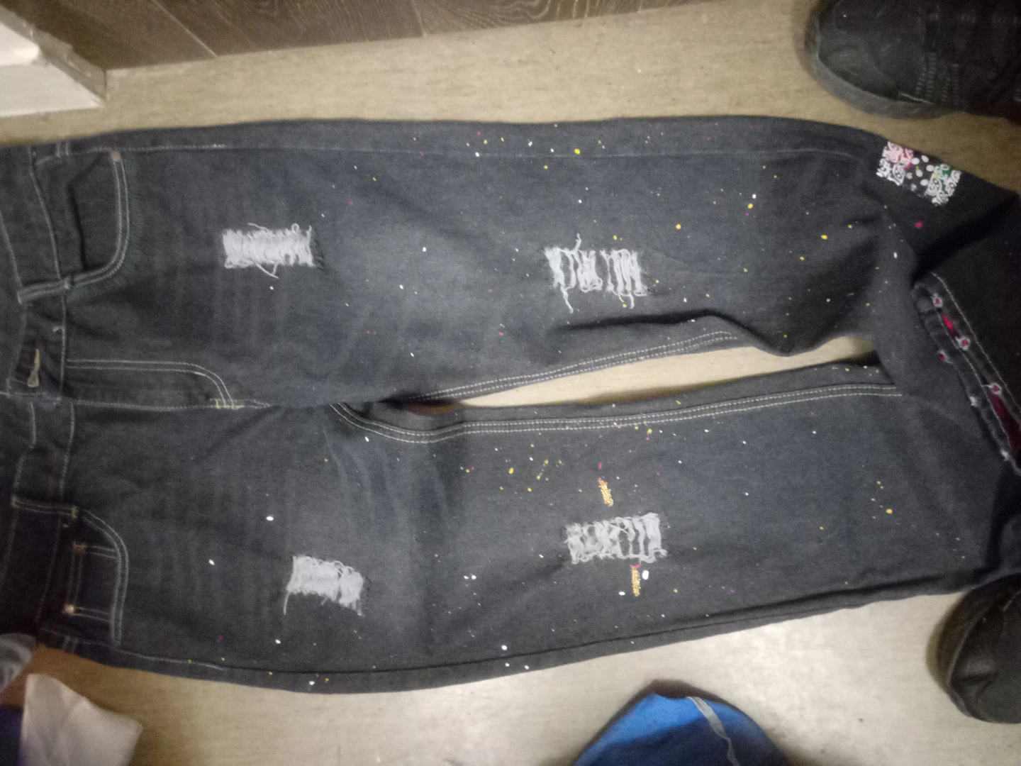 A&B JEANS Embellished Denim Pants - photo 2