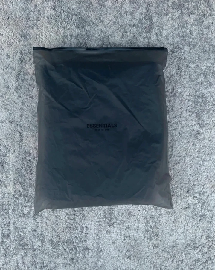 Fear of God Essentials Black Hoodie Size S - photo 3