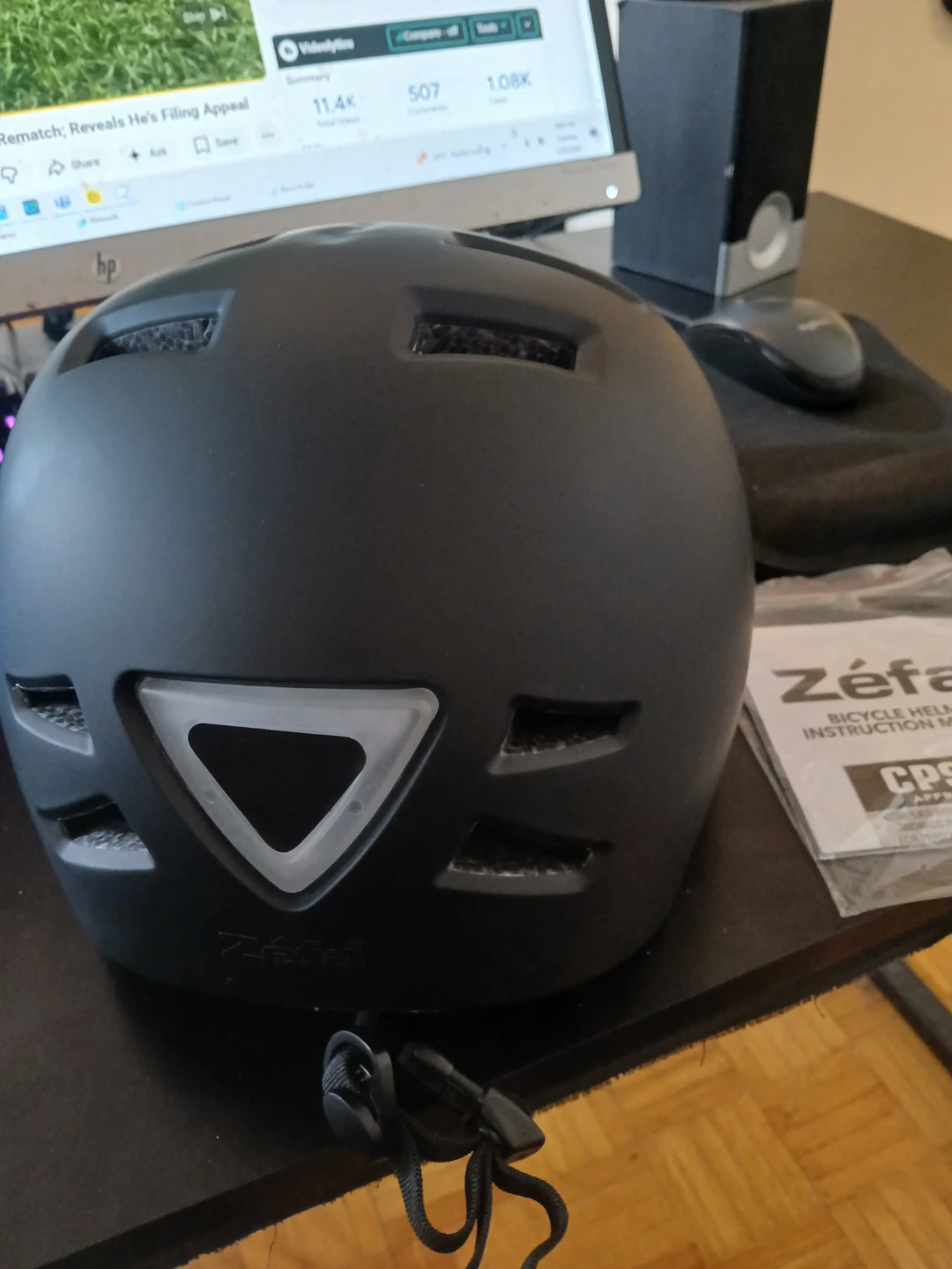 Zefal Bicycle Helmet CPSC approved - photo 4