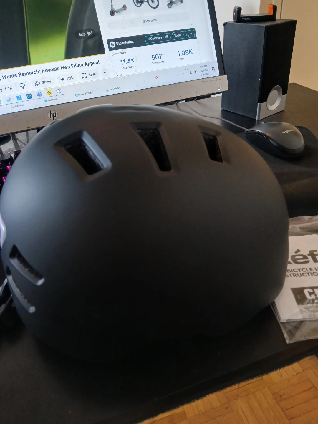 Zefal Bicycle Helmet CPSC approved