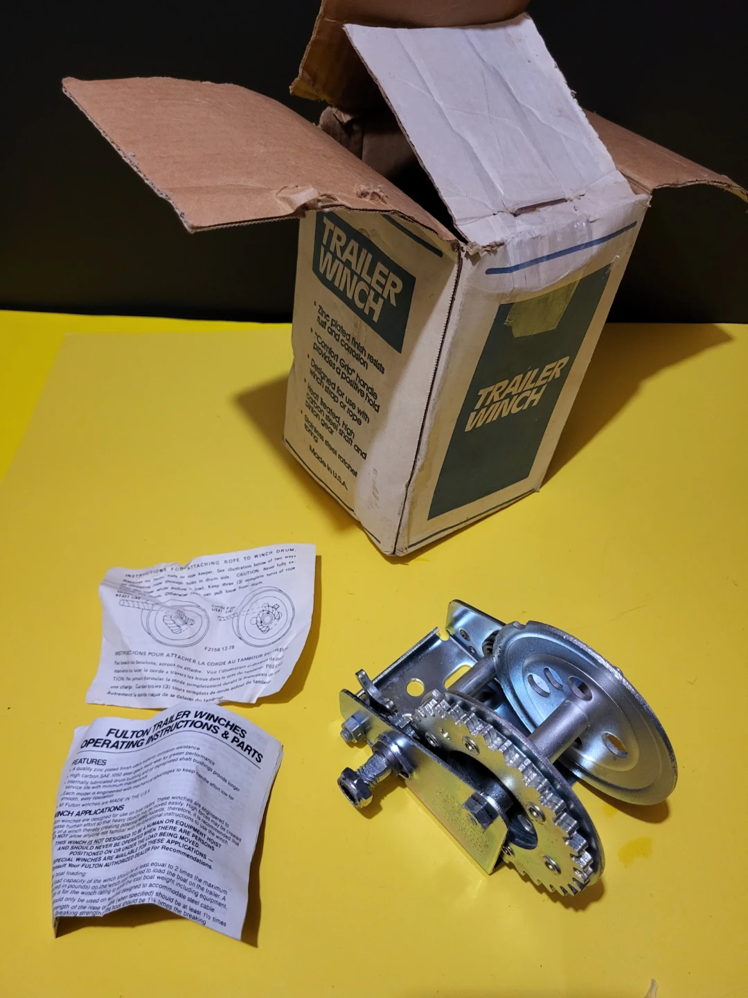 Fulton Trailer Winch Tool