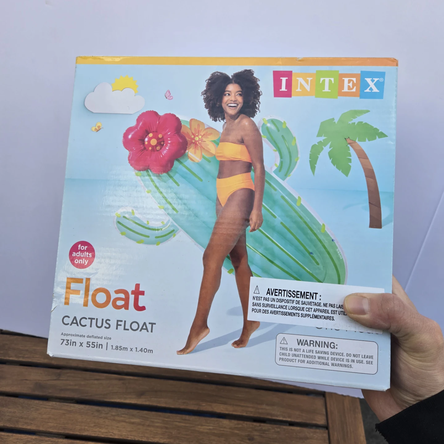 Brand new inflatable cactus floaty   Brand new sealed