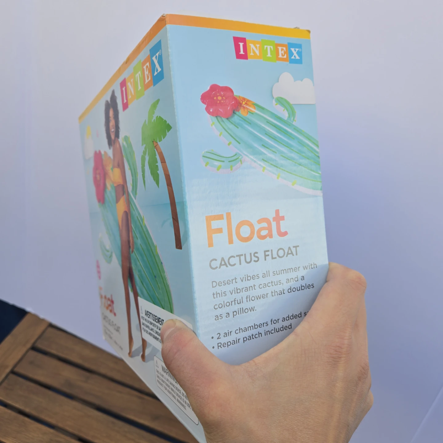 Brand new inflatable cactus floaty   Brand new sealed - photo 4