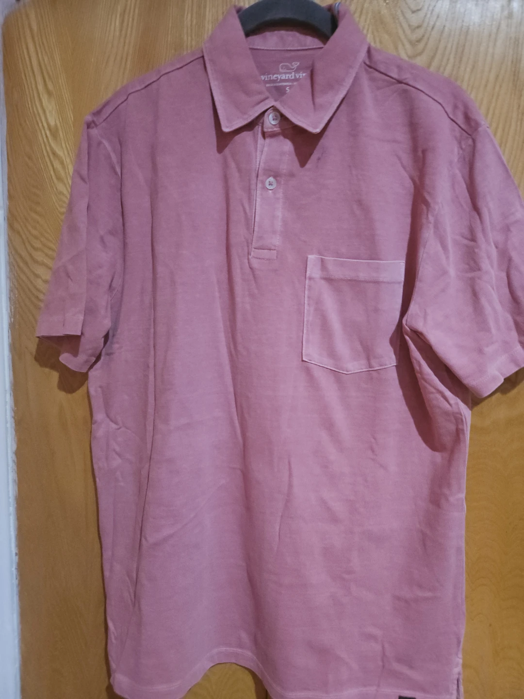 Vineyard Vines Jetty Red Surf Polo Shirt Size S