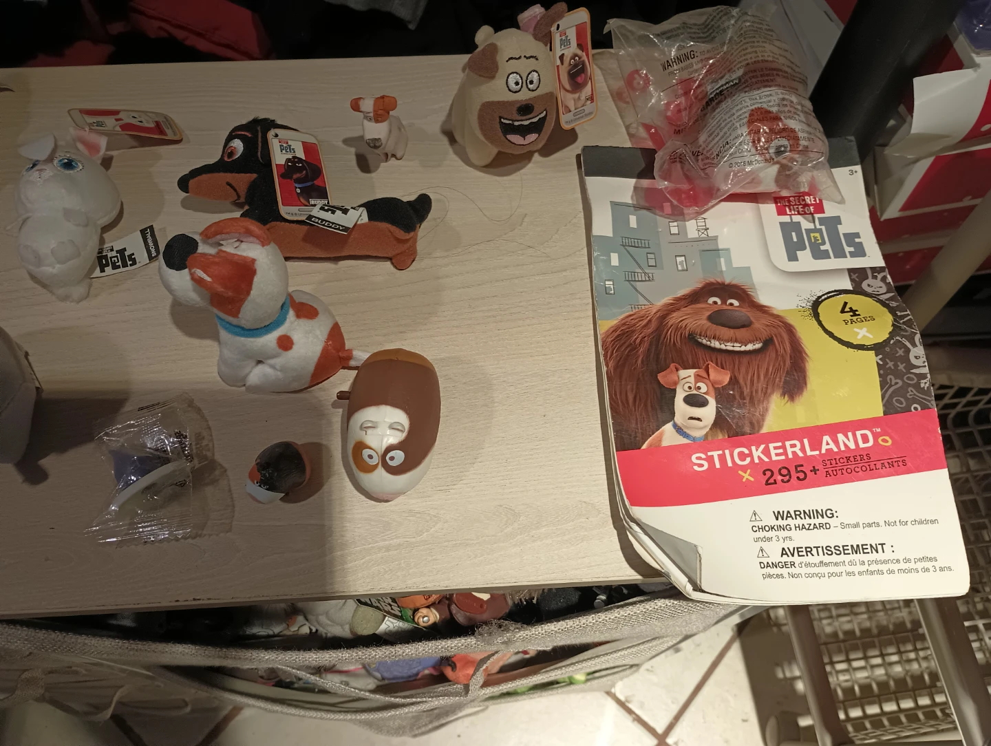 The Secret Life of Pets Toys lot