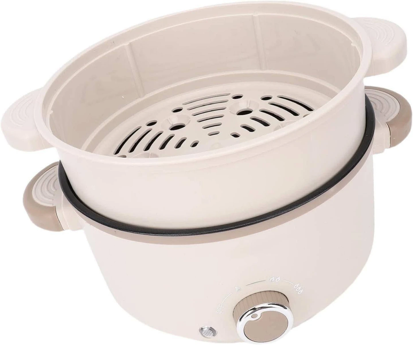 Electric Steamer Pot with Steamer Basket - photo 2