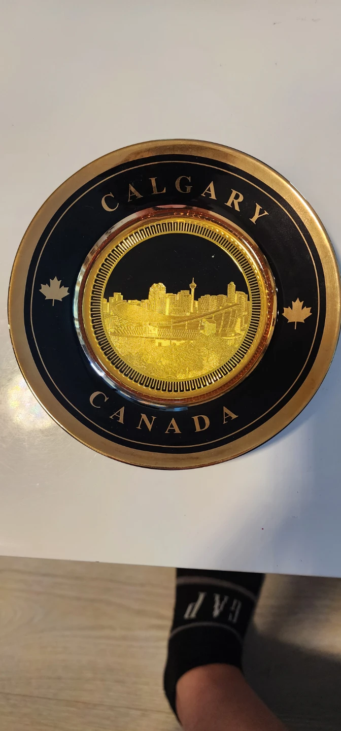 Calgary Canada Decorative Plate