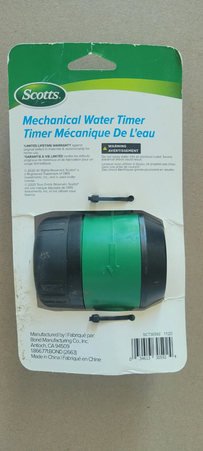 Scotts Mechanical Water Timer - photo 2
