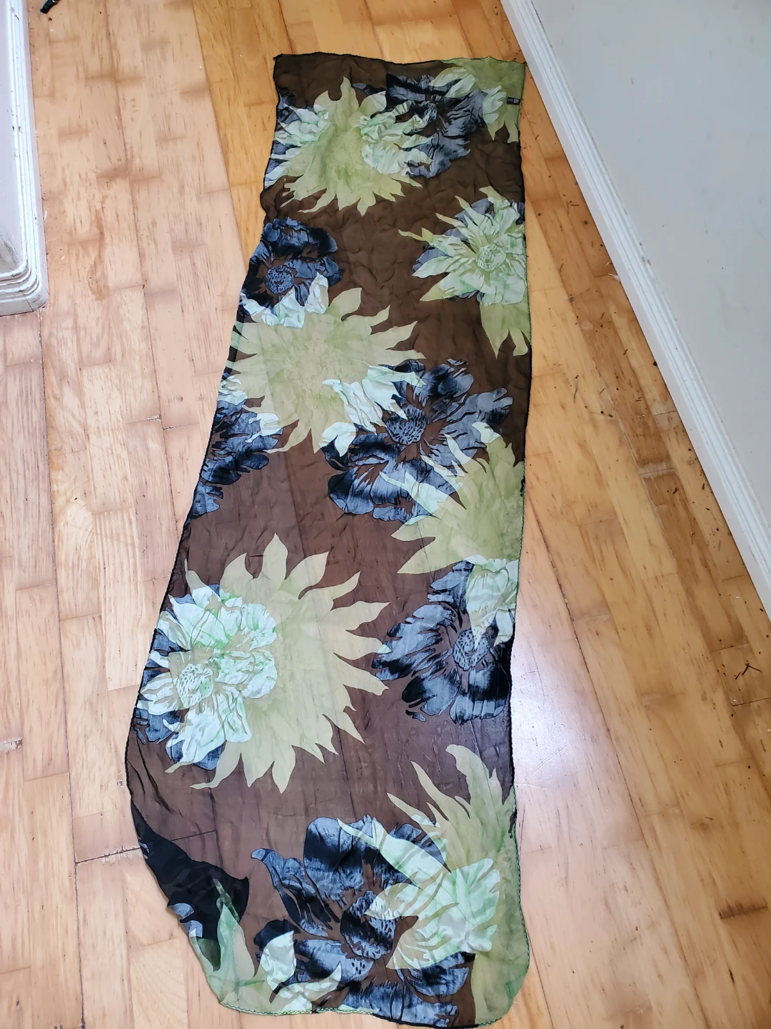 Floral Sheer Scarf
