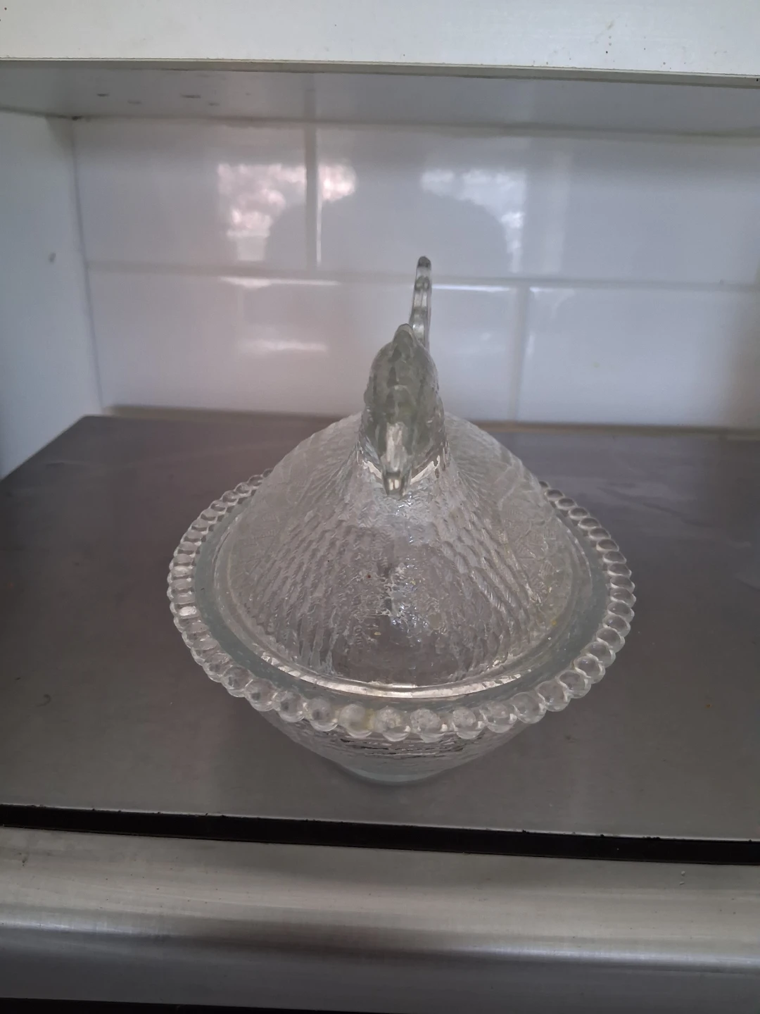 Glass Chicken Covered Dish - photo 4