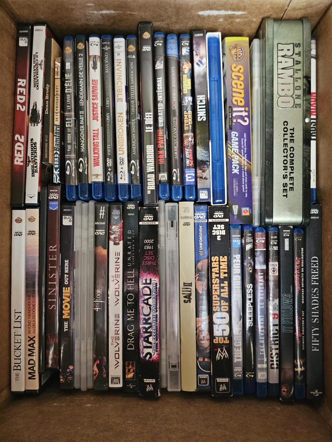 Blu-ray Movie Collection or DVD's