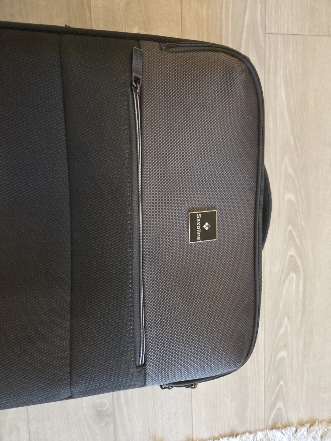 Saxoline Grey Hardside Spinner Luggage - photo 2